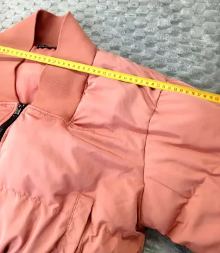 Chaqueta SHEIN Rosa Puffer Y2K 00s