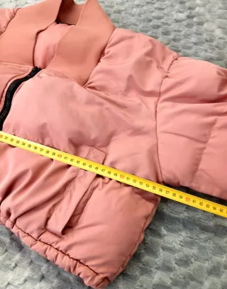 Chaqueta SHEIN Rosa Puffer Y2K 00s