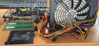 Pack Componentes PC: SSD, RAM, GPU, Fuente