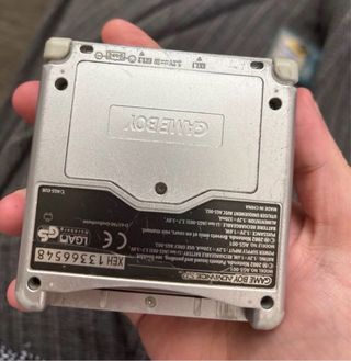 Game Boy Advance SP + Mario Kart