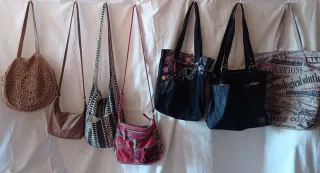 Lote de bolsos varios 8 € cada bolso