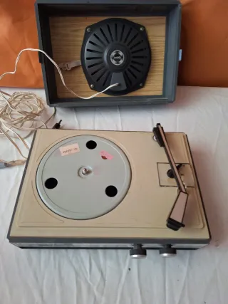 Tocadiscos portátil Picu faro