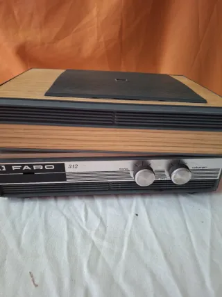 Tocadiscos portátil Picu faro