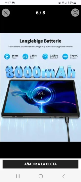 Tablet Teclado Ratón