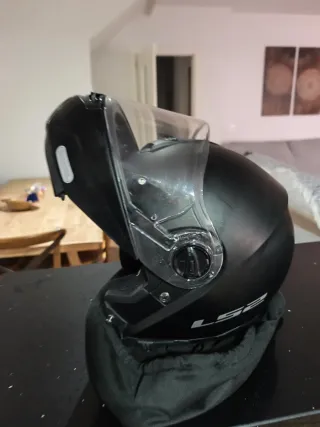 Casco Moto LS2 Negro