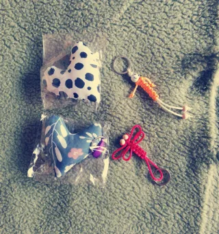 Pack 4 bidones, cinturónes portabidones y llaveros