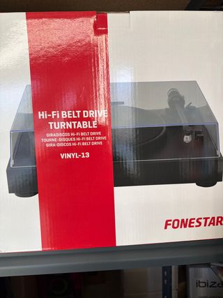 Fonestar VINYL-13 Hi-Fi Belt Drive Turntable