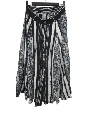 Saia Longa Boho-Chic Listrada viscose size 42