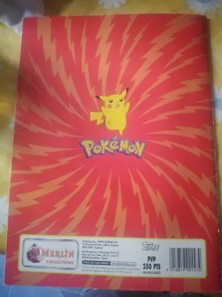 Álbum de Cromos Pokémon Merlin