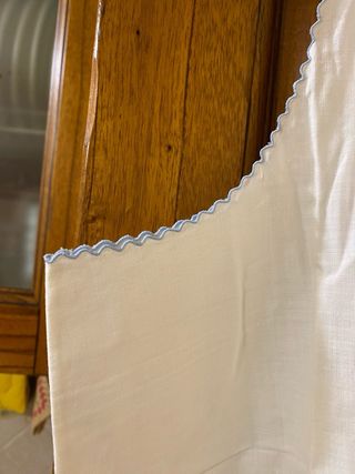 Camicia da notte vintage cotone ricamata