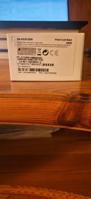 Samsung A51 128GB Nero + Cover Originale