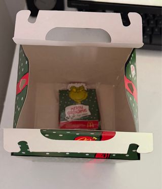 box McDonald's Grinch + calzini