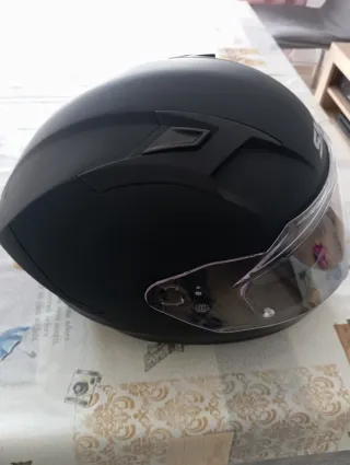 Casco Integral SMK Negro Nuevo