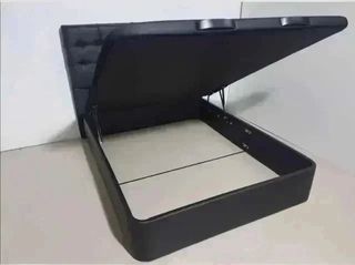 somier tapizado +  patas canapes abatibles y camas