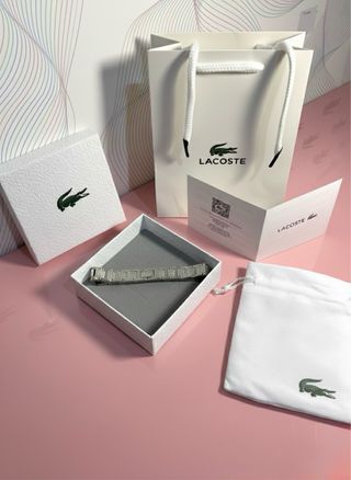 Pulsera Lacoste Plata