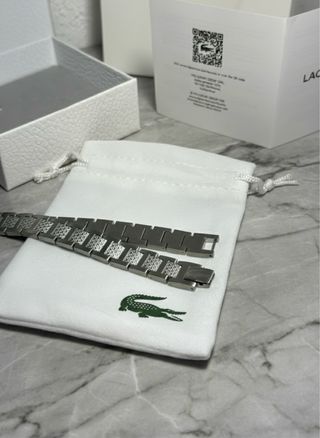 Pulsera Lacoste Plata