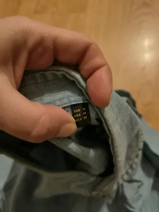 Camisa Massimo Dutti azul