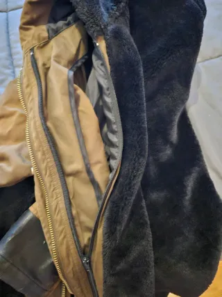 Trenca con forro desmontable