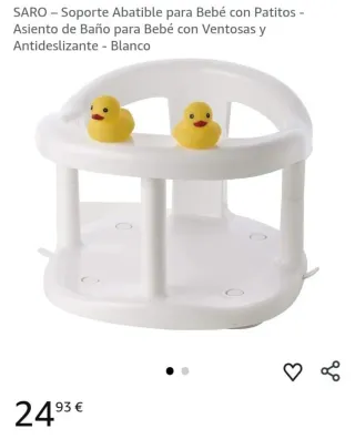 Silla de baño para bebé