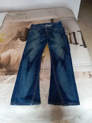 Pantalones Vaqueros Levi's Strauss 907 Azules