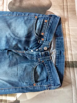 Pantalones Vaqueros Levi's Strauss 907 Azules