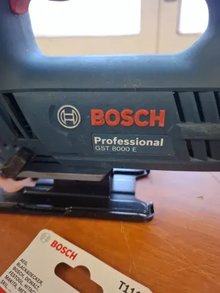 BOSCH SIERRA CALADORA GST 8000 E PROFESIONAL