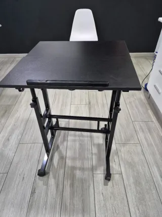 Escritorio COSTWAY Ajustable con Ruedas