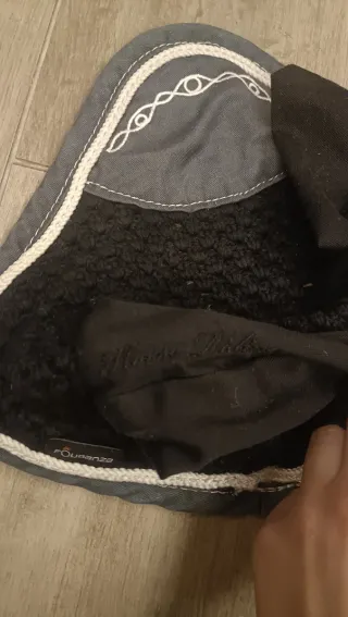 Cuffietta per cavallo nera