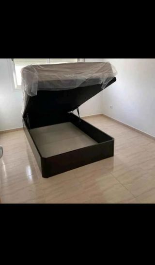 Canapé de madera individual