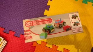 Puzzle Duo Djeco, piano/xilófono, pirámide-puzzle.