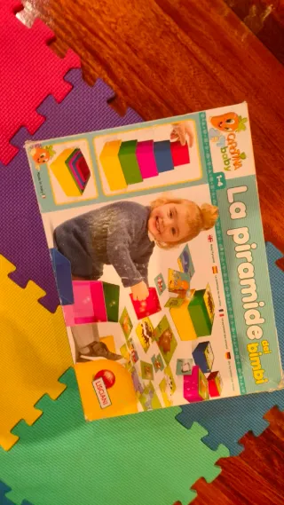 Puzzle Duo Djeco, piano/xilófono, pirámide-puzzle.