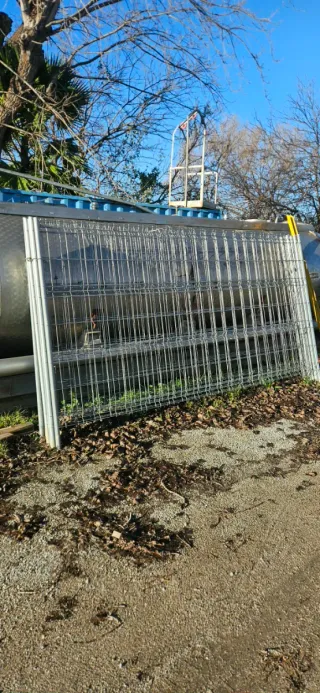 Vallas de obra metálicas 3m