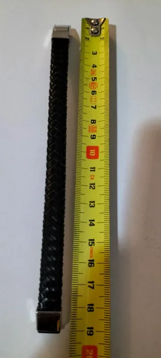 Pulsera de cuero trenzado