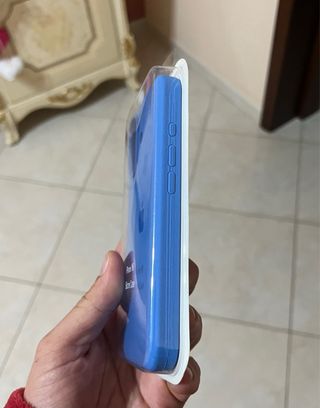 Cover iPhone 16 Silicone Case Blu