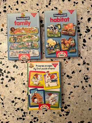 3 Puzzles Educa - Mis Primeros Encajes