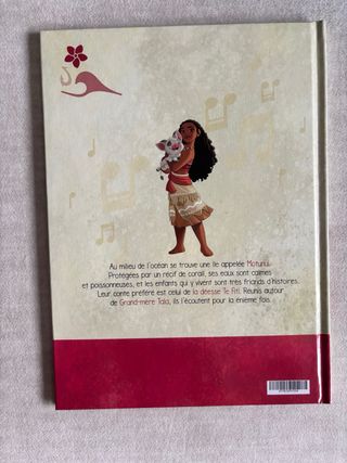 Libro Vaiana (Francés)