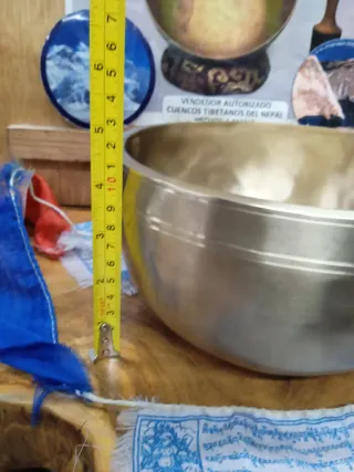 CUENCO TÍBET 20 C JHUMKA 1369 G HECHO A MANO