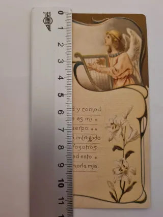 Estampa religiosa, año 1914