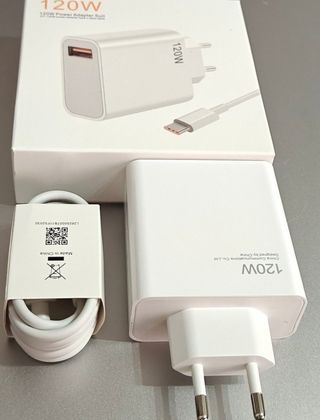 Cargador Rápido 120W Universal + Cable USB-C
