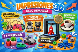 Impresiones 3D: Llaveros, Figuras y Más