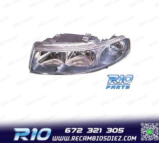 FARO IZQ PARA SEAT LEON 99-05 TOLEDO II 99-04