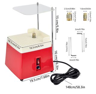 Molinillo de vidrieras con deflector acrílico, máquina