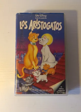 Lote 7 VHS Disney Clásicos (Español)