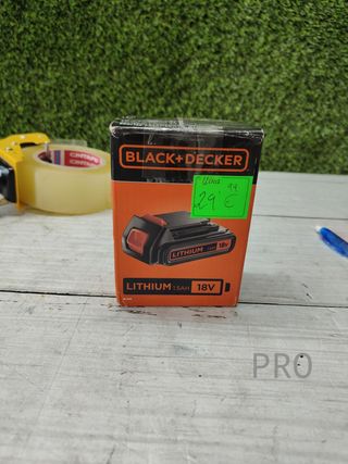 Batería de litio 18V 1.5Ah - Black+decker