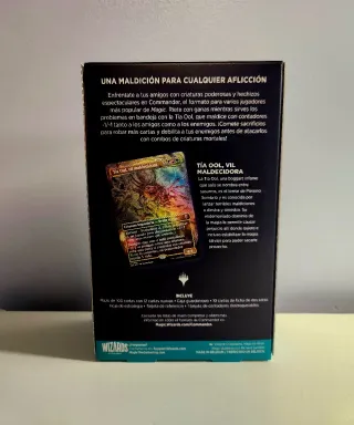 Commander deck Blight Curse Magic Español mtg