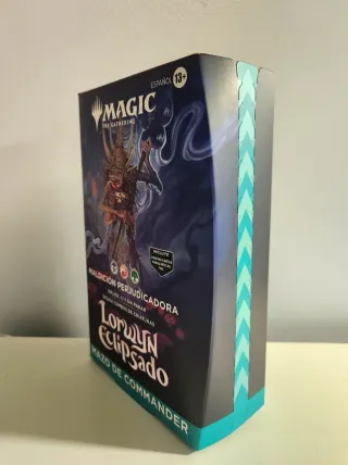 Commander deck Blight Curse Magic Español mtg