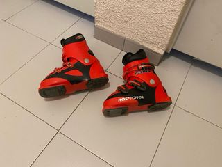 Stivali da sci per bambini Rossignol dorati