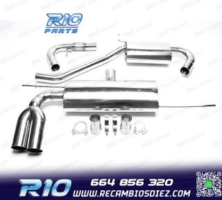 SILENCIOSO ESCAPE VOLKSWAGEN VW GOLF PLUS 05-13 DOBLE