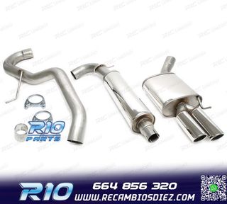 SILENCIOSO ESCAPE SKODA OCTAVIA 04-12