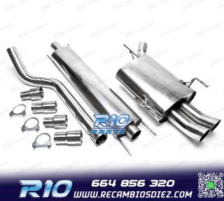 SILENCIOSO ESCAPE OPEL CORSA C 00-06